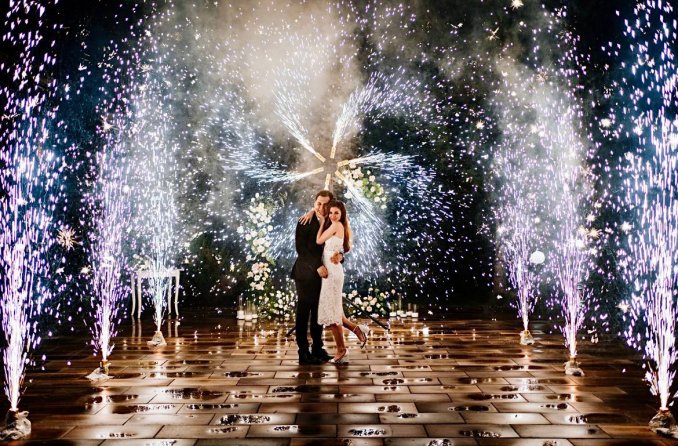 Холодные фонтаны и пировертушка