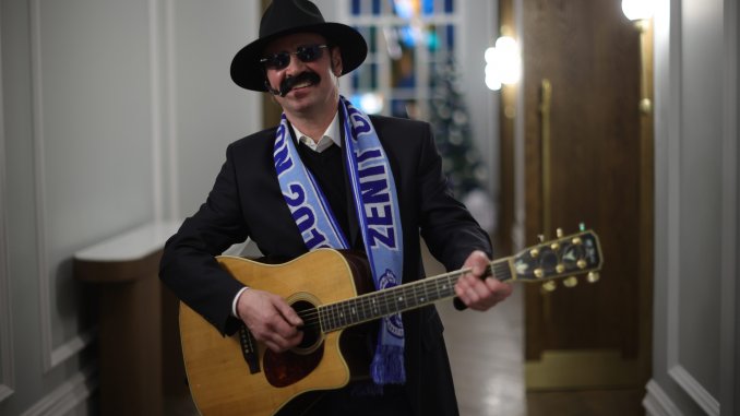 Анатолий Счастьев в образе Михаила Боярского