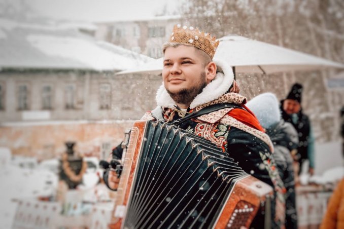 Масленичные гуляния Москвы