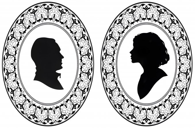 Художник-силуэтист на новогодние корпоративы