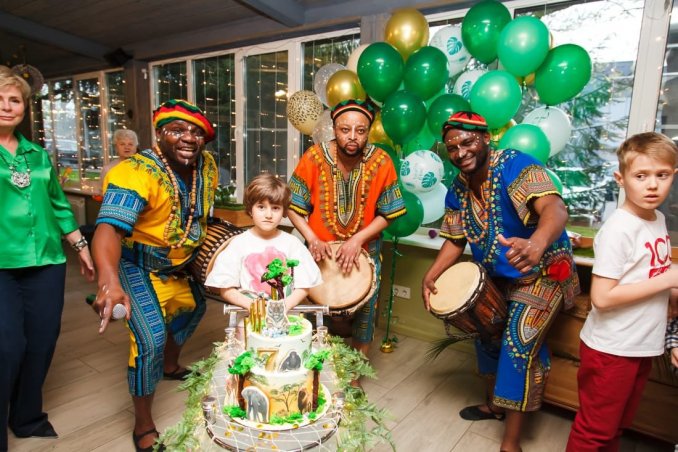 АФРИКАНСКОЕ шоу для детей