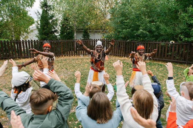 АФРИКАНСКОЕ шоу для детей