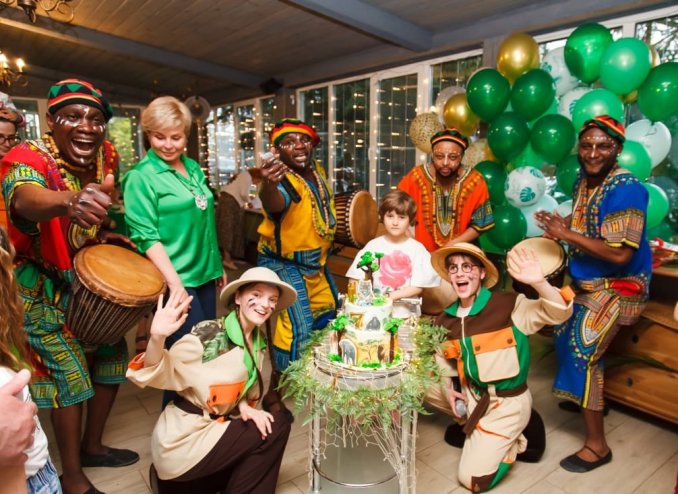 АФРИКАНСКОЕ шоу для детей