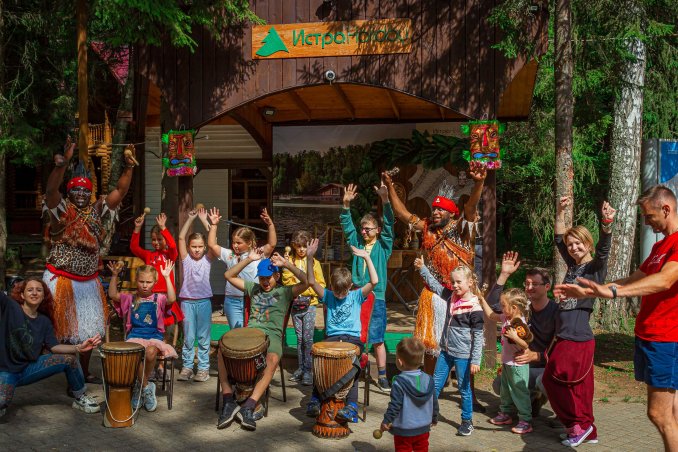 АФРИКАНСКОЕ шоу для детей