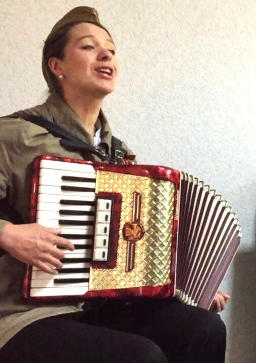 Выступление ко Дню Победы