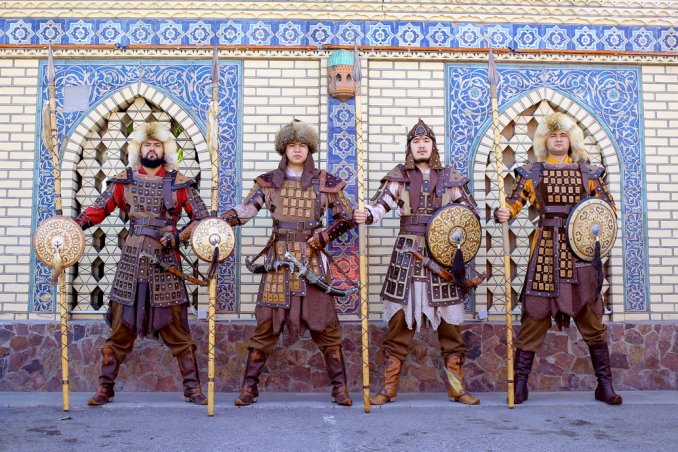 Казахские Батыры. Kazakh warriors