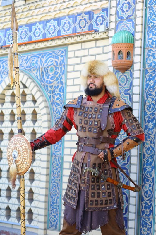 Казахский Батыр. Kazakh warrior