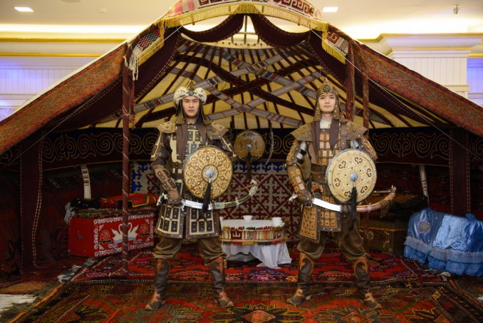 Казахский Батыр. Kazakh warriors