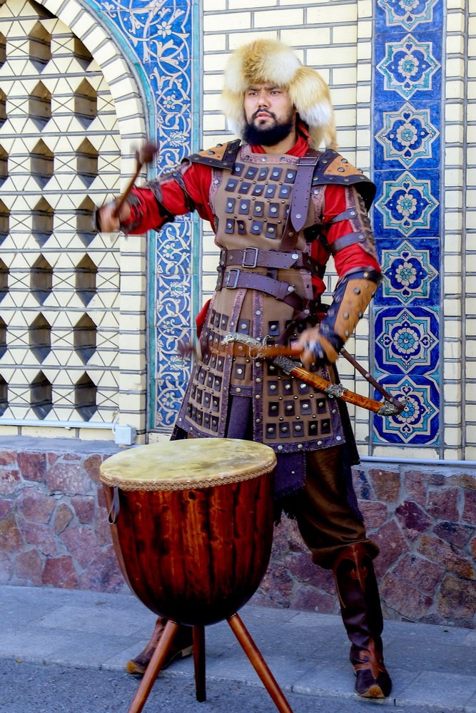 Казахский Батыр. Kazakh warrior