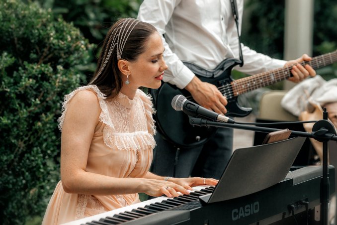 камерное выступление в ботаническом саду