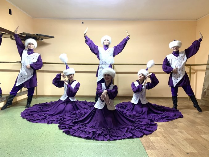 Казахский танец