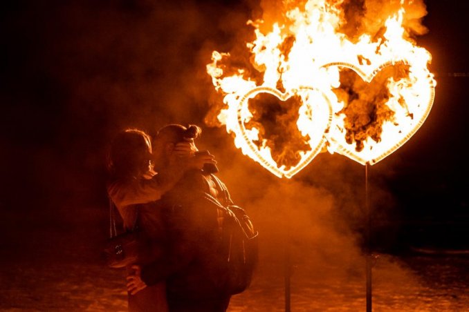 Огненные сердца - предложение руки и сердца (Fire.Surprise)
