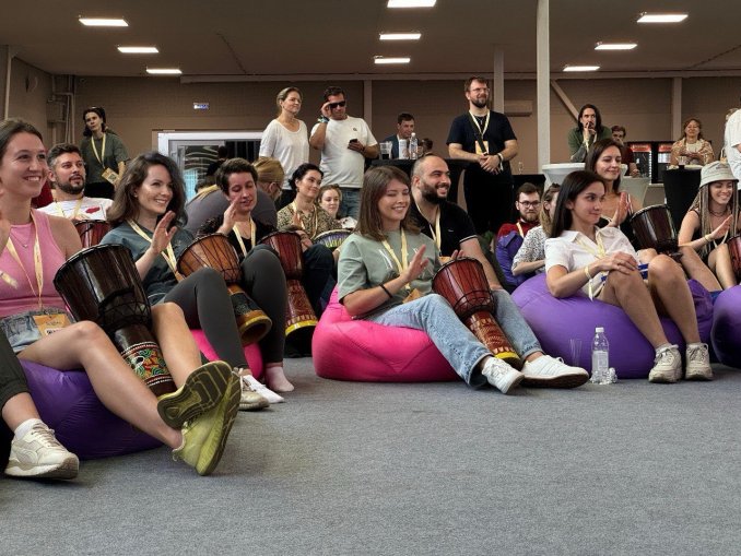 Тимбилдинг с барабанами