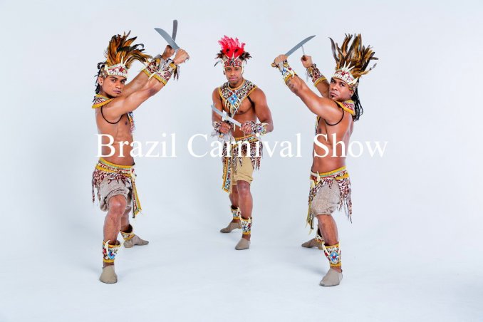 Бразильское шоу макулеле танец с мачете