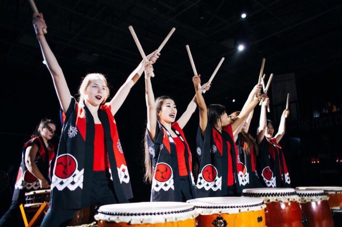 Японские барабанщики "TAIKO IN-SPIRATION"