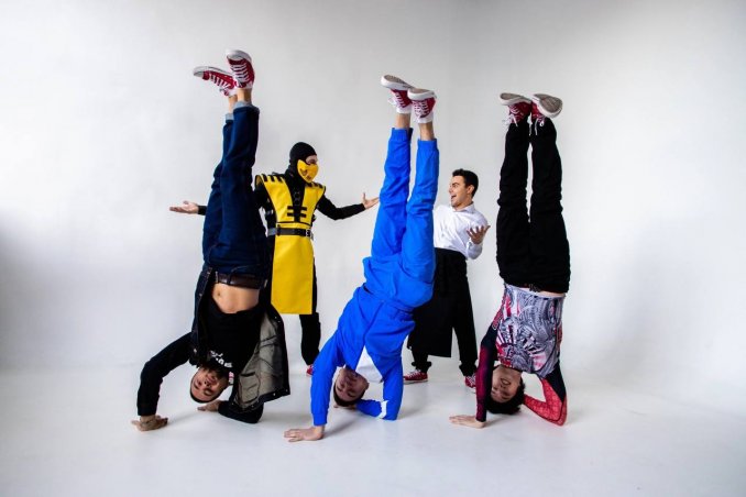 Брейк Данс шоу. Команда "Пионеры"