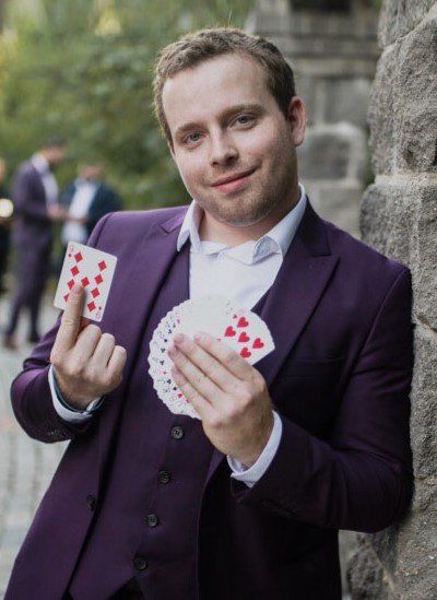 Magician Pavel Mikhailov