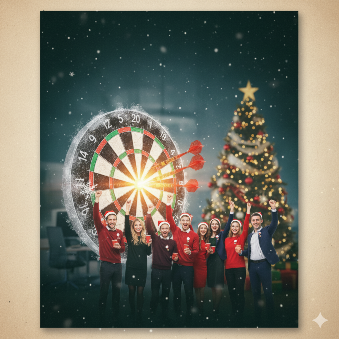 корпоративный турнир по дартс